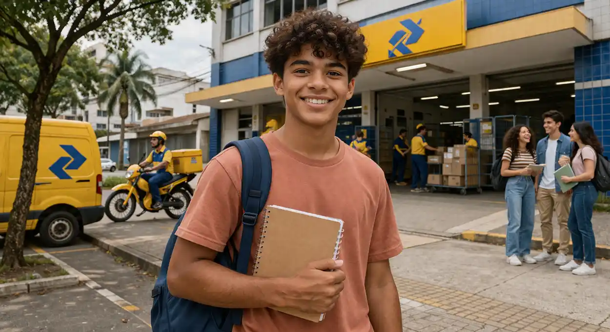 Jovem Aprendiz dos Correios - inscrições abertas em 2026