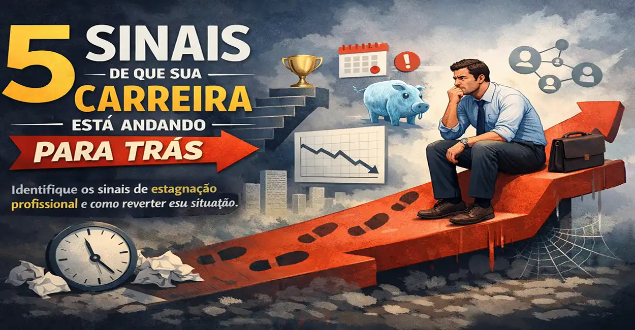 Profissional pensativo olhando para gráfico de crescimento plano - representando estagnação profissional