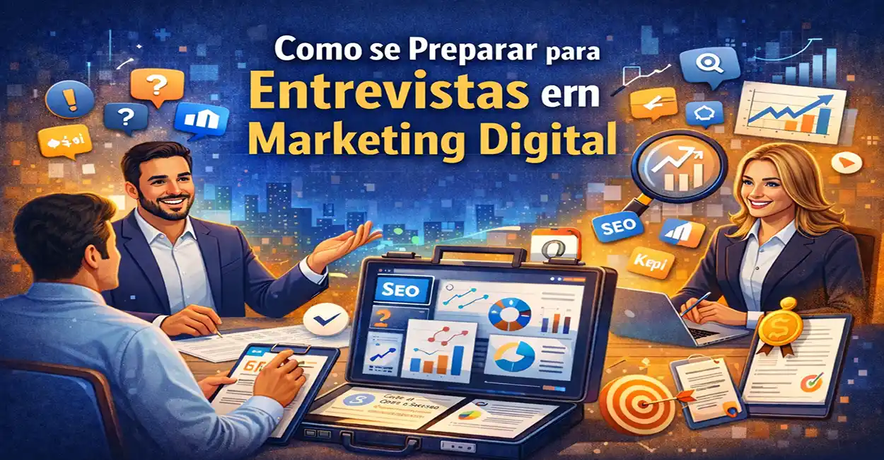 Como se Preparar para Entrevistas em Marketing Digital - Guia Completo