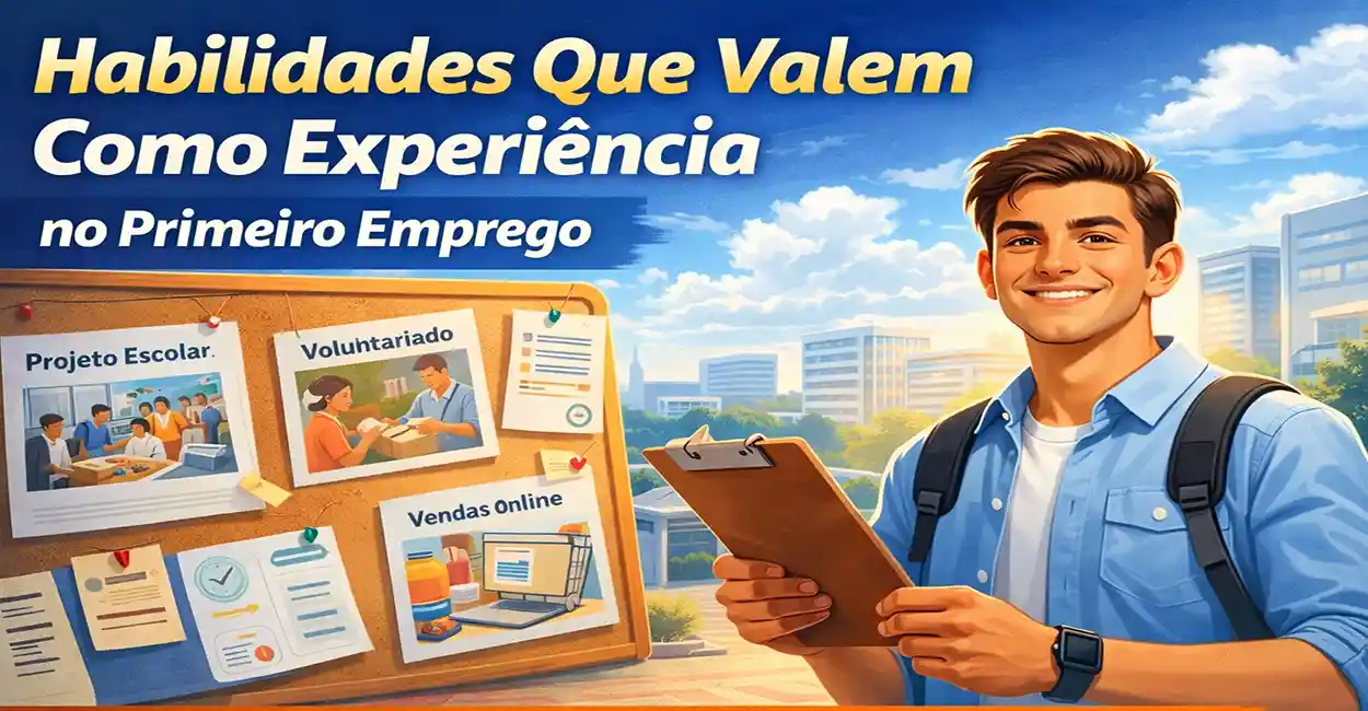 Habilidades que valem como experiência no primeiro emprego