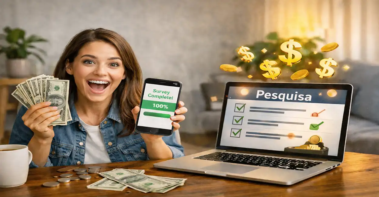 Responder pesquisas ganha dinheiro? Descubra a verdade sobre sites de pesquisas remuneradas