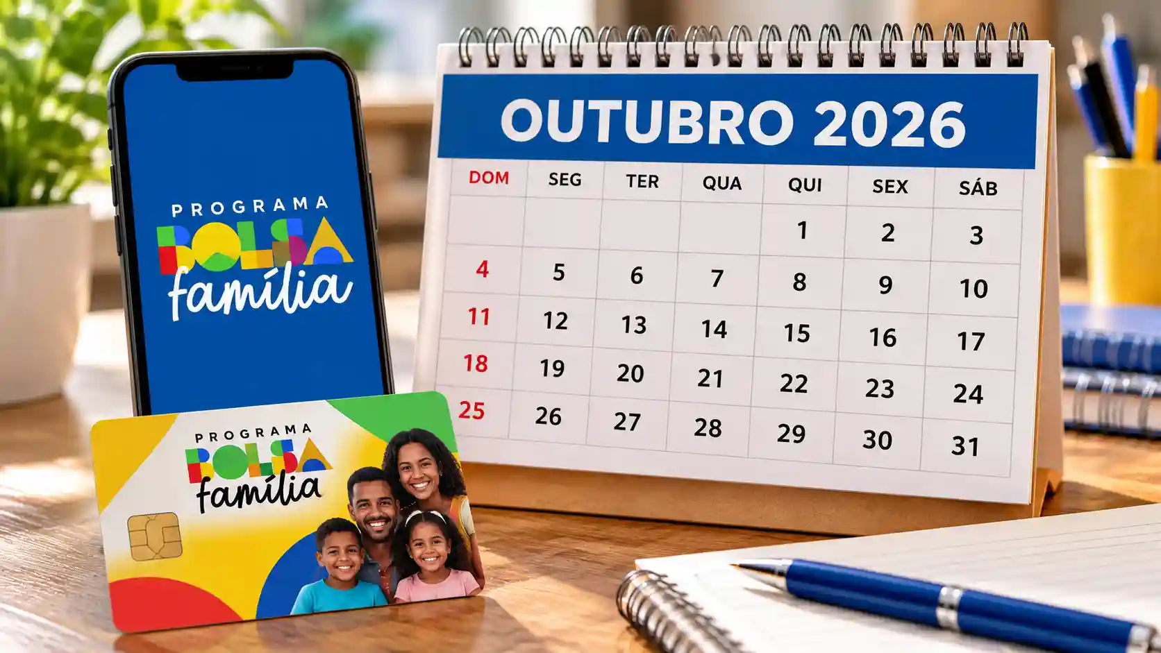 Calendário do Bolsa Família de outubro de 2026: datas por NIS