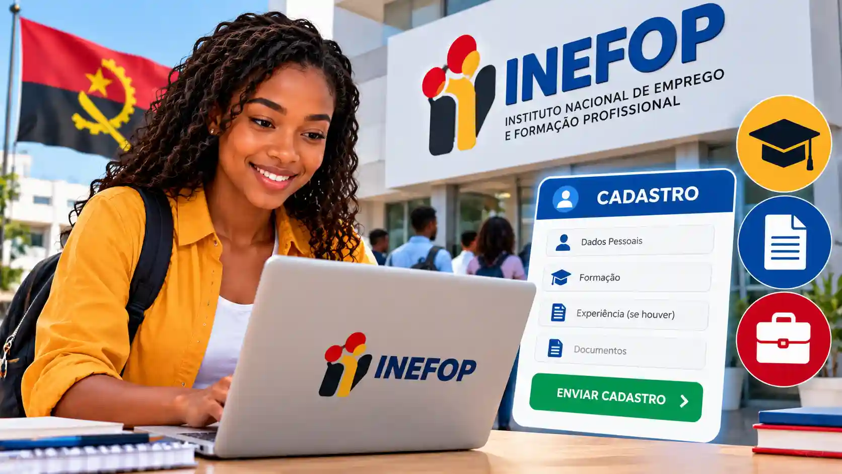 INEFOP: como se cadastrar para emprego e estágio em Angola