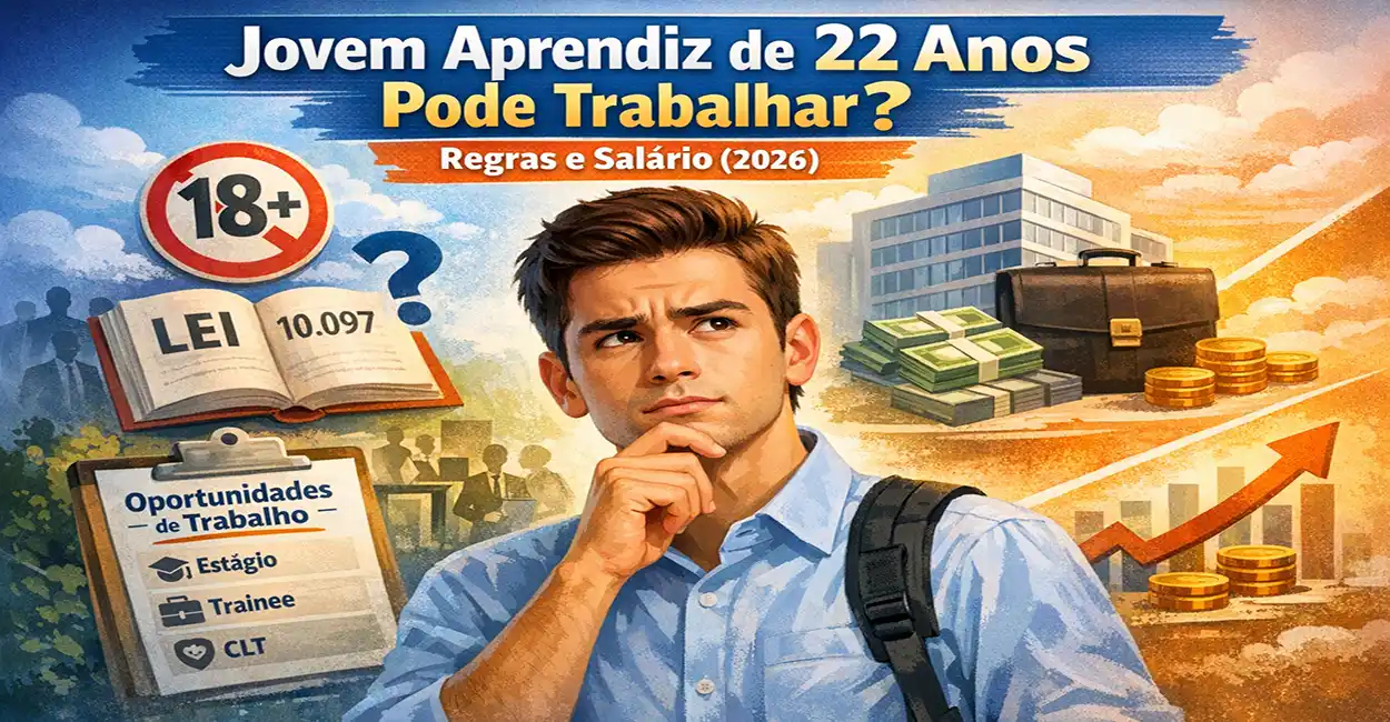 Jovem Aprendiz de 22 Anos Pode Trabalhar? Regras e Salário (Atual)