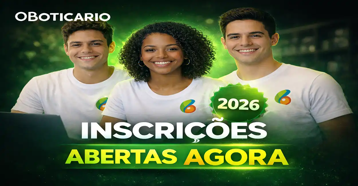 Jovens sorrindo representando o programa Jovem Aprendiz do Grupo Boticário