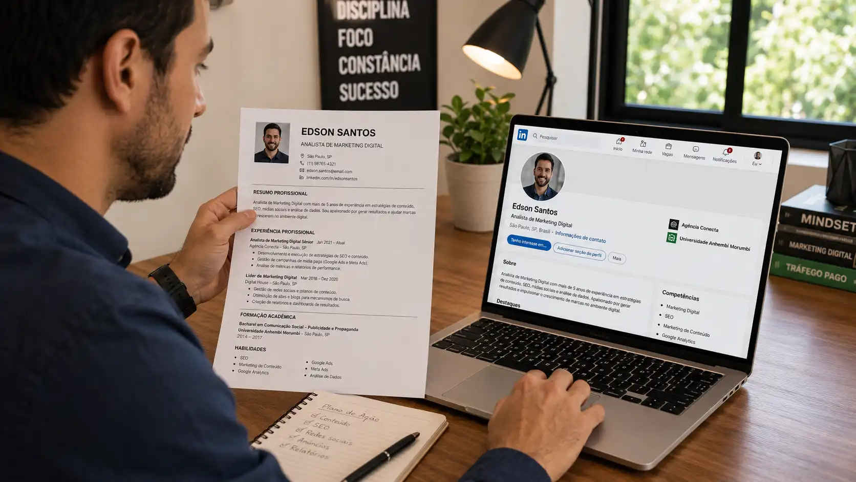 Como Usar o LinkedIn como Currículo Profissional