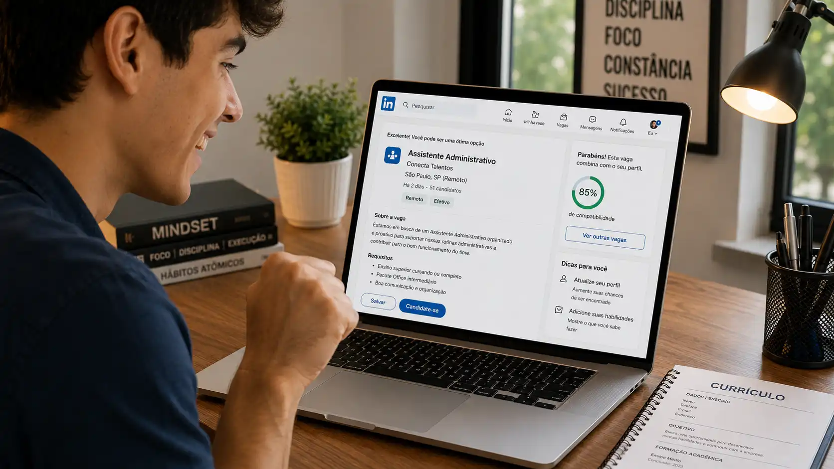 Como Usar o LinkedIn para Conseguir o Primeiro Emprego em 2026