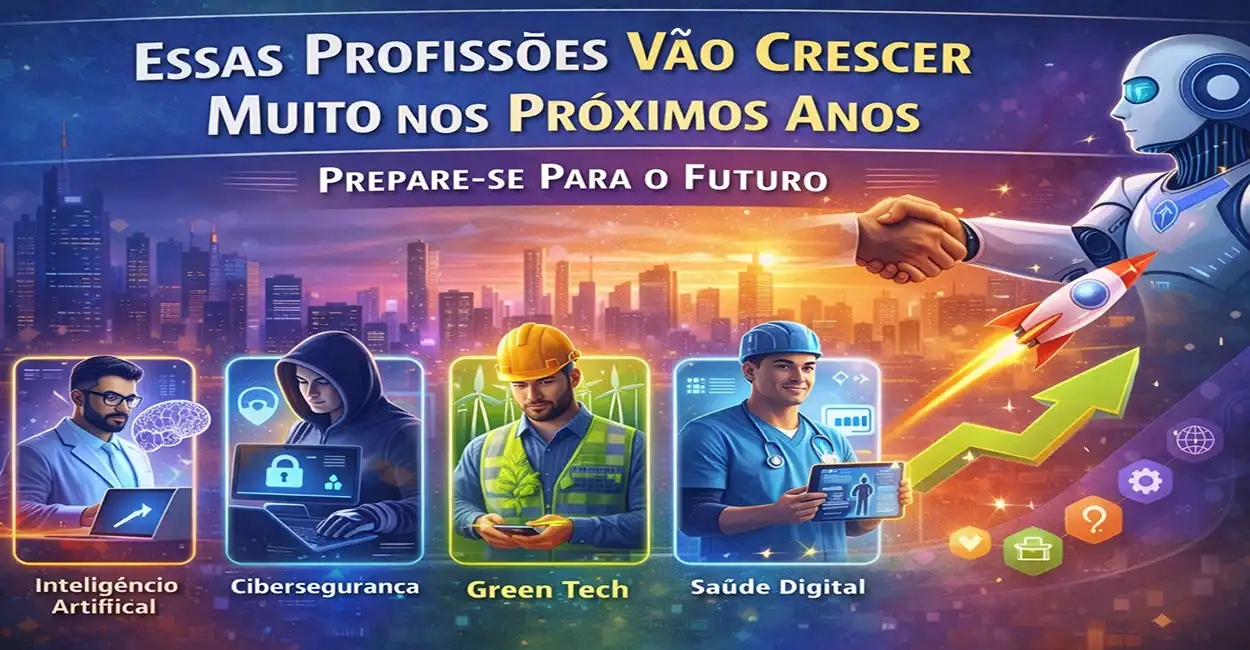 Profissões em Alta: As Carreiras do Futuro que Mais Vão Crescer