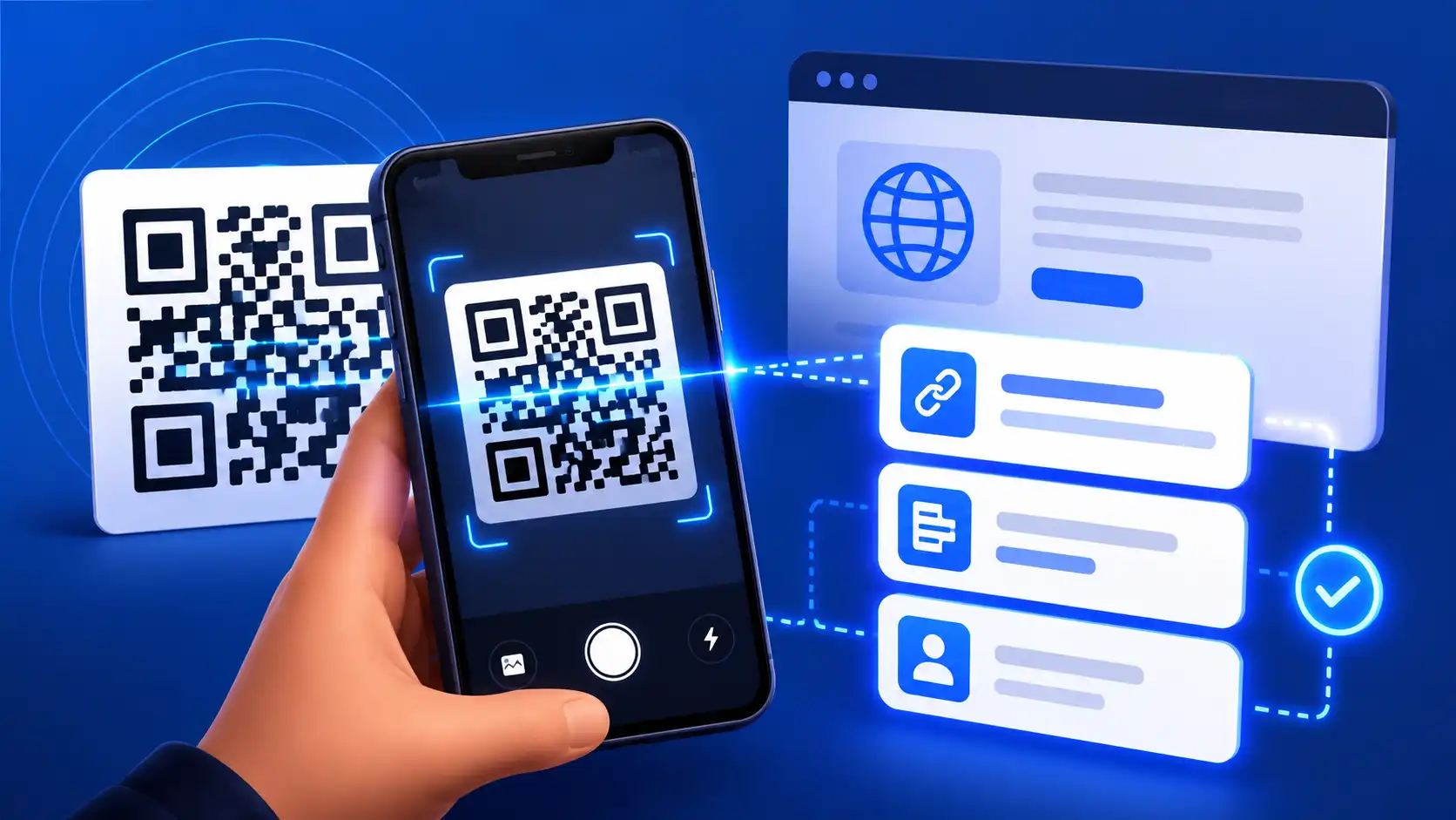 Leitor de QR Code grátis online — leia e decodifique códigos no celular e PC sem app