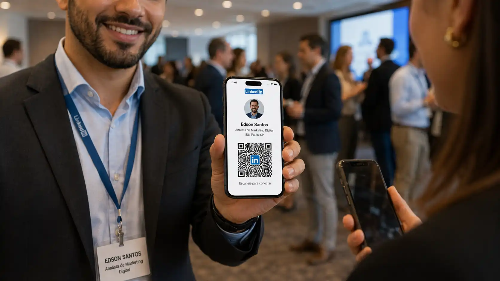 QR Code do LinkedIn: Como Criar, Compartilhar e Usar para Networking