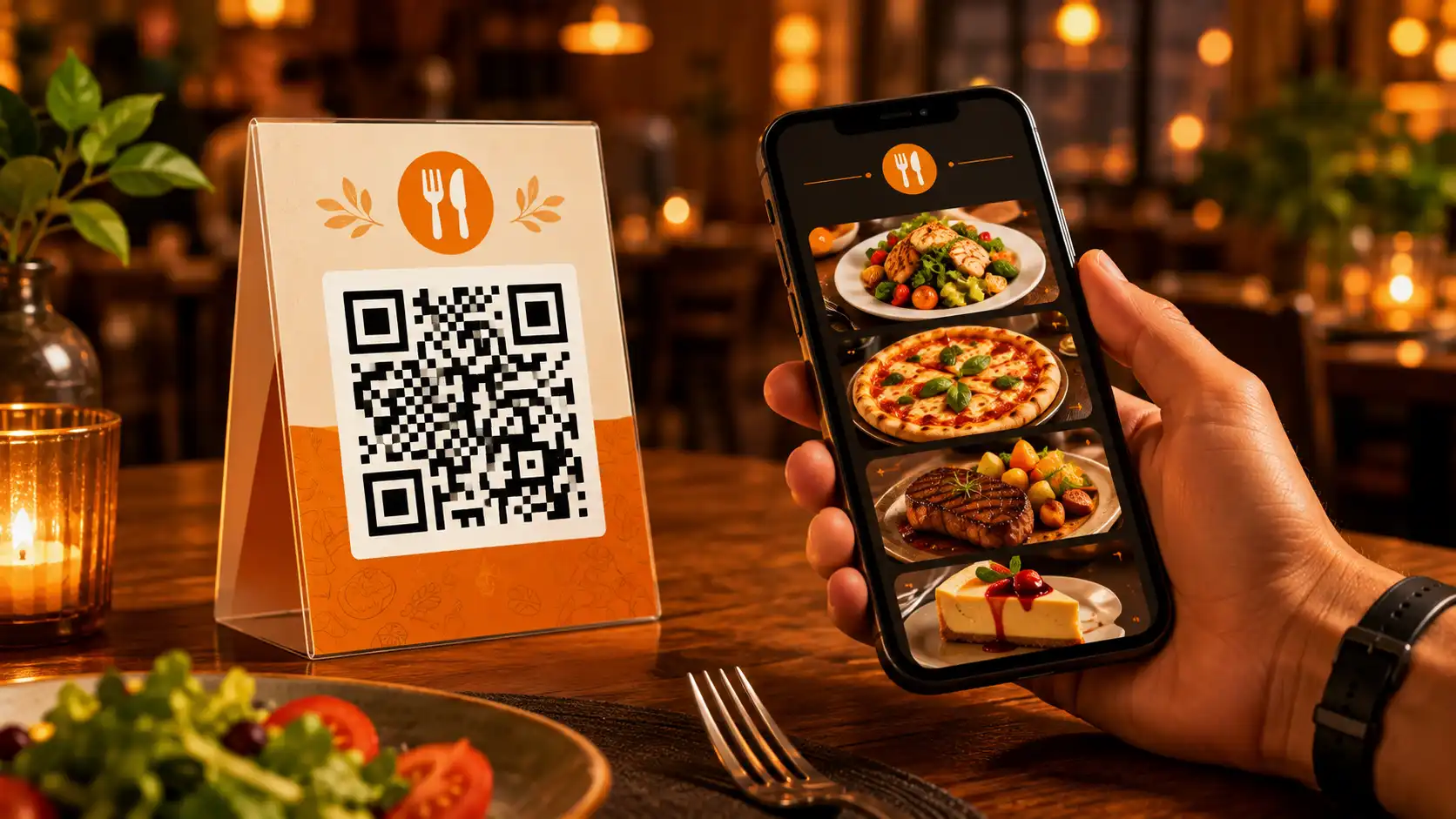 QR Code para restaurante: Cardápio digital em 5 minutos
